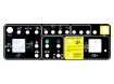 Sticker, bediening, control box