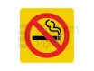 Pegatina, no fumar