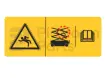 Autocollant, safety chock