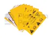 Sticker kit, veiligheid (symbolen), knik-telescoop