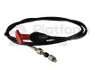 Emergency lowering cable