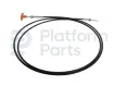 Emergency lowering cable