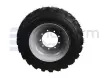 Ruwe terrein band + velg, opgeschuimd, RH