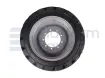 Ruwe terrein band + velg, opgeschuimd, RH
