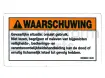 Aufkleber, Handbuch, Niederländisch