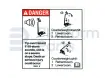 Pegatina, tilt alarm