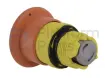 Arrêt d'urgence plastique pousse/tire