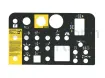 Sticker, bediening, control box, Frans