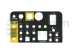 Sticker, bediening, control box, Duits