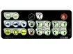 Autocollant, commande en bas