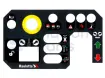 Sticker, bediening, control box