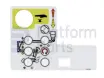 Sticker, grondbediening