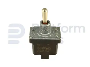 Interruptor de palanca, (ON)-OFF-ON, DPDT