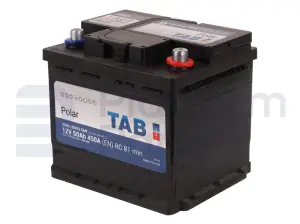 Batería de arranque, 12V, 50AH@20HR, 450A