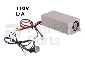 Batterij-lader, lood-zuur, 24V, 35A, 110V (AC netsnoer, niet meegeleverd)