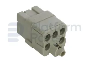 Tápon de conector, 5 pin, feminino