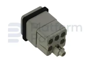 Tápon de conector, 5 pin, masculino