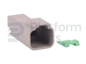 Tápon de conector, DT-series, 2 pin, feminino