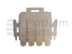 Connector plug, MR-serie, 12 pin, male