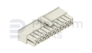 Connector plug, MS-serie, 24 pin, male