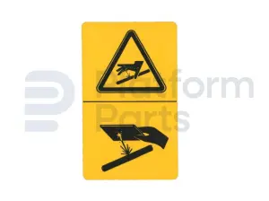 Pegatina, danger