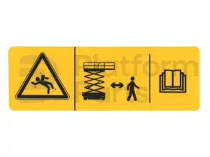 Decal, crushing hazard