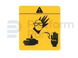 Aufkleber, protective clothing