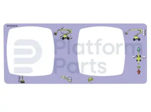 Autocollant, commande, boîtier de commande