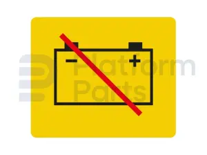 Decal, battery disconnect