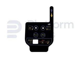 Decal, Platform control panel