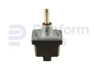 Toggle switch, ON-OFF-ON, DPDT