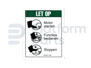 Autocollant, pédale de pied
