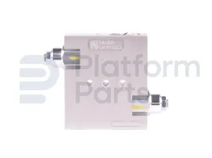 Hydraulic manifold, 2 valve, counterbalance