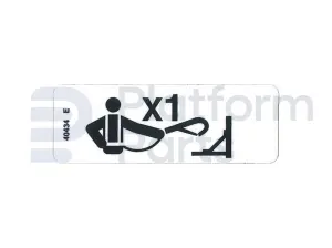 Decal lanyard, anchorage point
