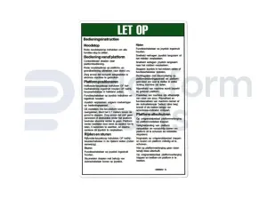 Autocollant, instructions emploi