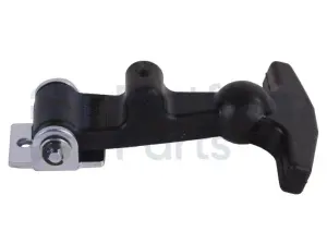 Flexible draw latch rubber