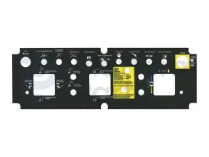 Autocollant boîtier de commande