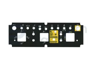 Decal, control, control box