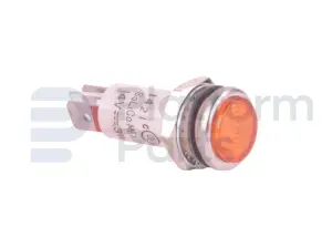 Controlelamp, amber, 12V