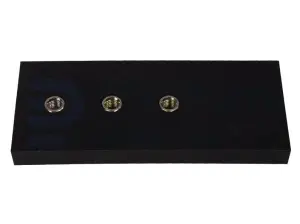 Slijtplaat 7X3X.625 w/nuts- OEM