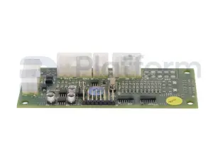 Electronic card, control box