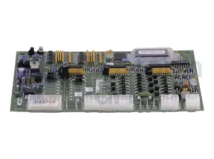 Electronic card, control box