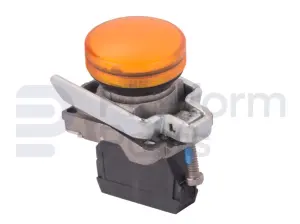 Controlelamp, oranje, 12-48 VDC