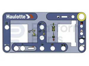 Autocollant, Haulotte