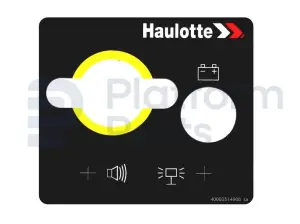 Autocollant, commande en bas