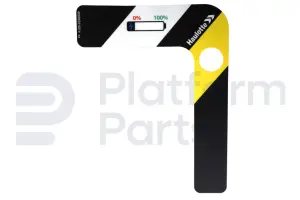 Pegatina, uso, caja de control