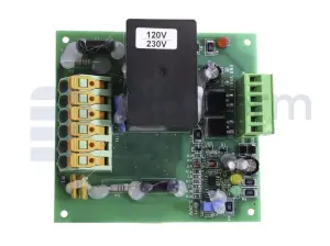 Tarjeta electrónica, control de tierra