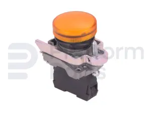 Controlelamp, oranje, 12-48 VDC