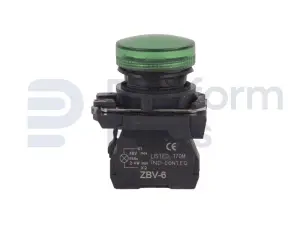 Indicator light, green