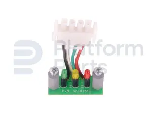 Indicador led, cargador de baterías